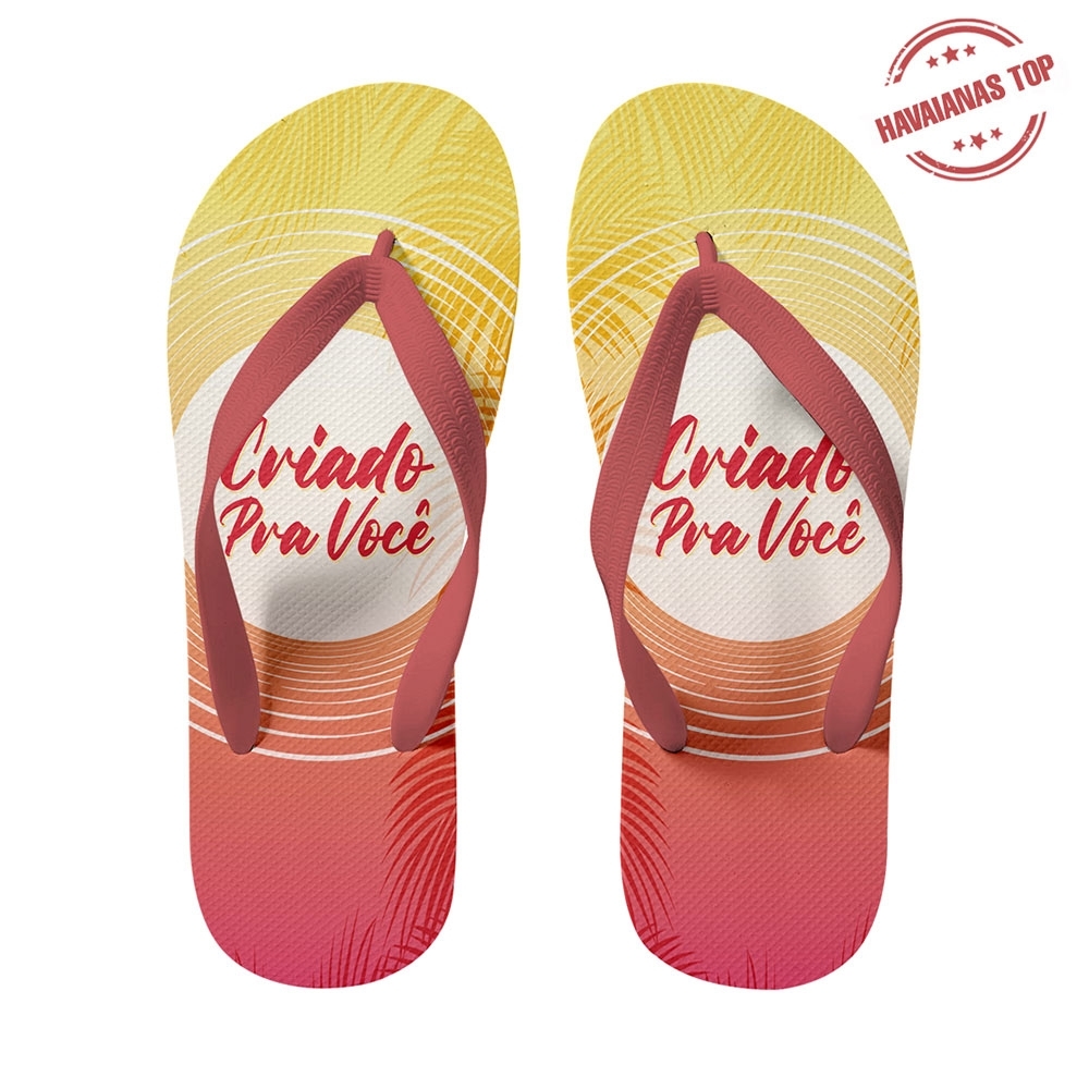 Chinelo Personalizado Havaiana Top (85% Borracha)-84248