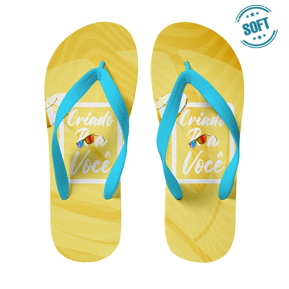 Chinelo Personalizado SOFT (50% Borracha)-84246